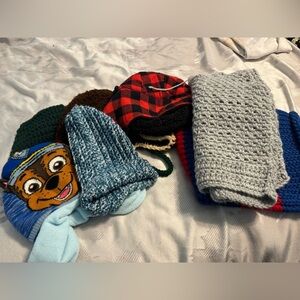 Kids' Winter Hat Collection - Blue, Red, Gray & Paw Patrol! Toddler Collection.